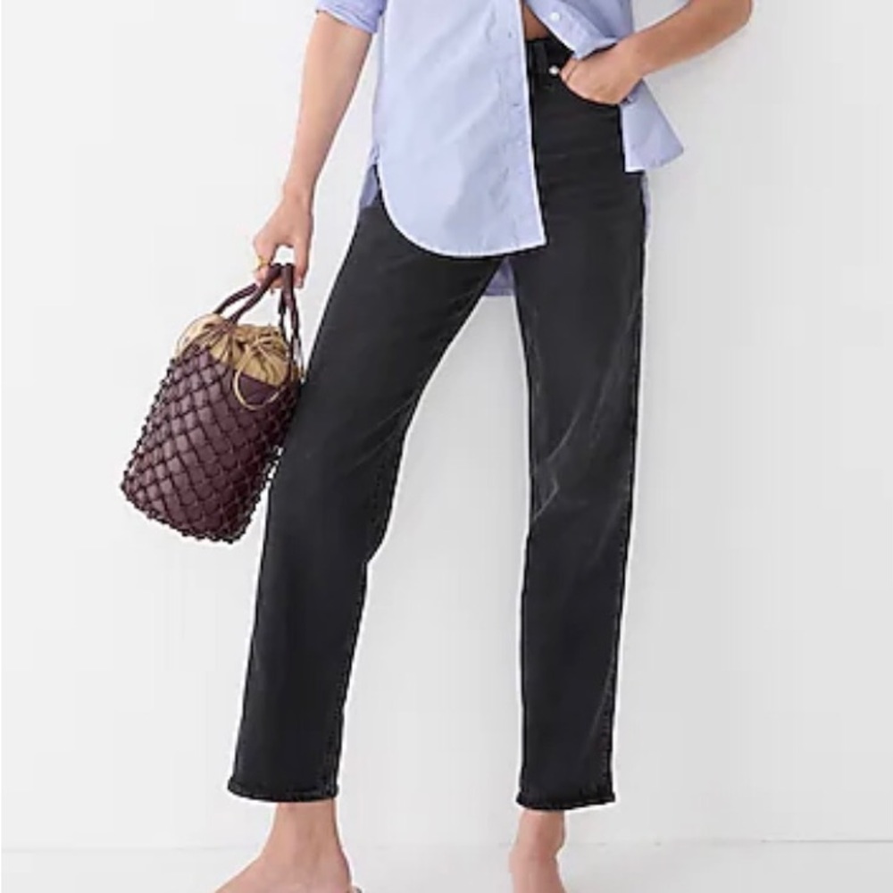 JCrew black denim, NWT, size 27